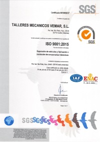 Certificado ISO Vemar